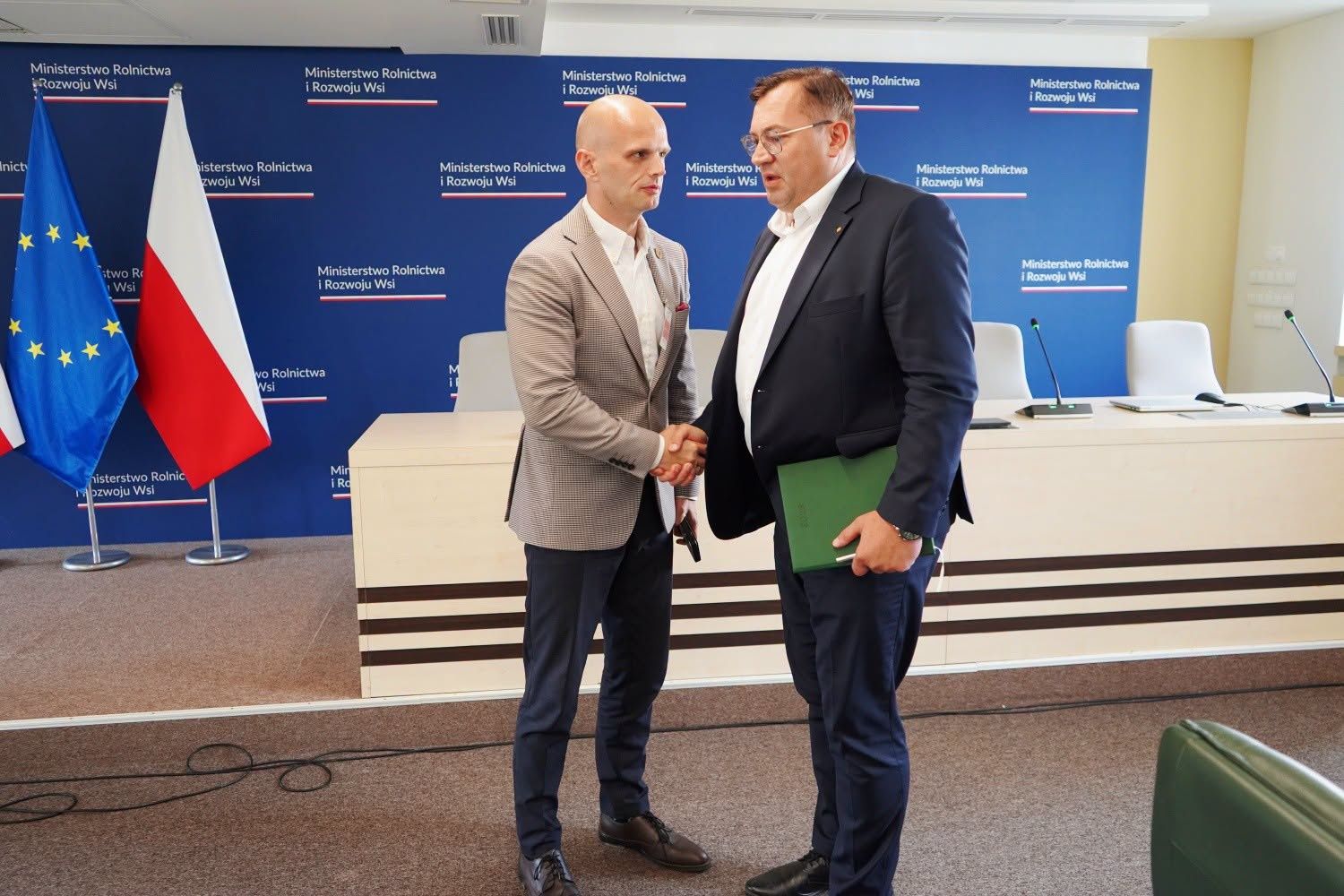 Rolnicy z powiatu płockiego w MRiRW