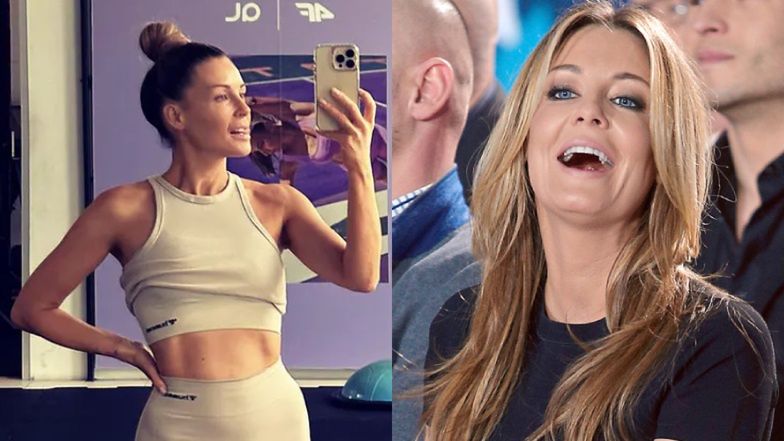 Małgorzata Rozenek prezentuje efekty katorżniczych treningów i uderza w hejterów