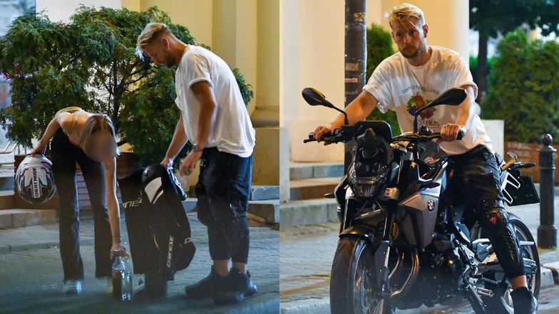 Sebastian Fabijański przyłapany na spotkaniu z tajemniczą nieznajomą