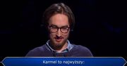 "Karmel to najwyższy...". Takie pytanie za pół miliona usłyszał w "Milionerach"