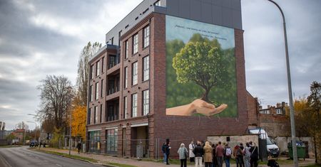 Słupsk: Przy ulicy Przemysłowej powstał nowy mural