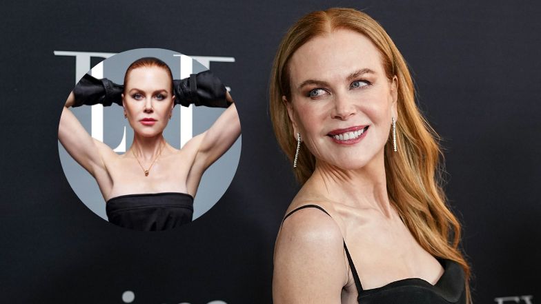 Nicole Kidman na okładce "Elle"
