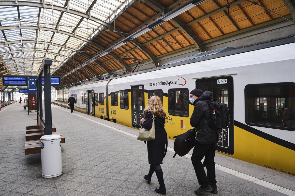 Wrocław Główny w 2022 r. trzeci rok z rzędu odnotował największą wymianę pasażerską