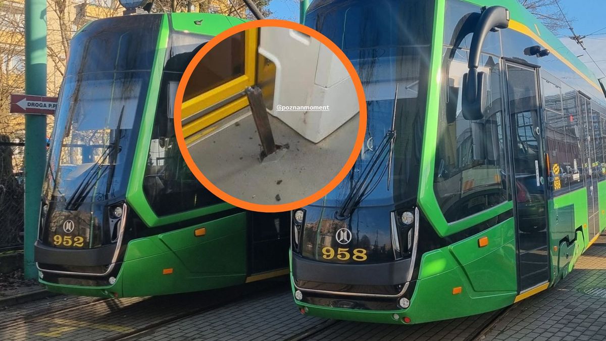 Torowisko przebiło tramwaj