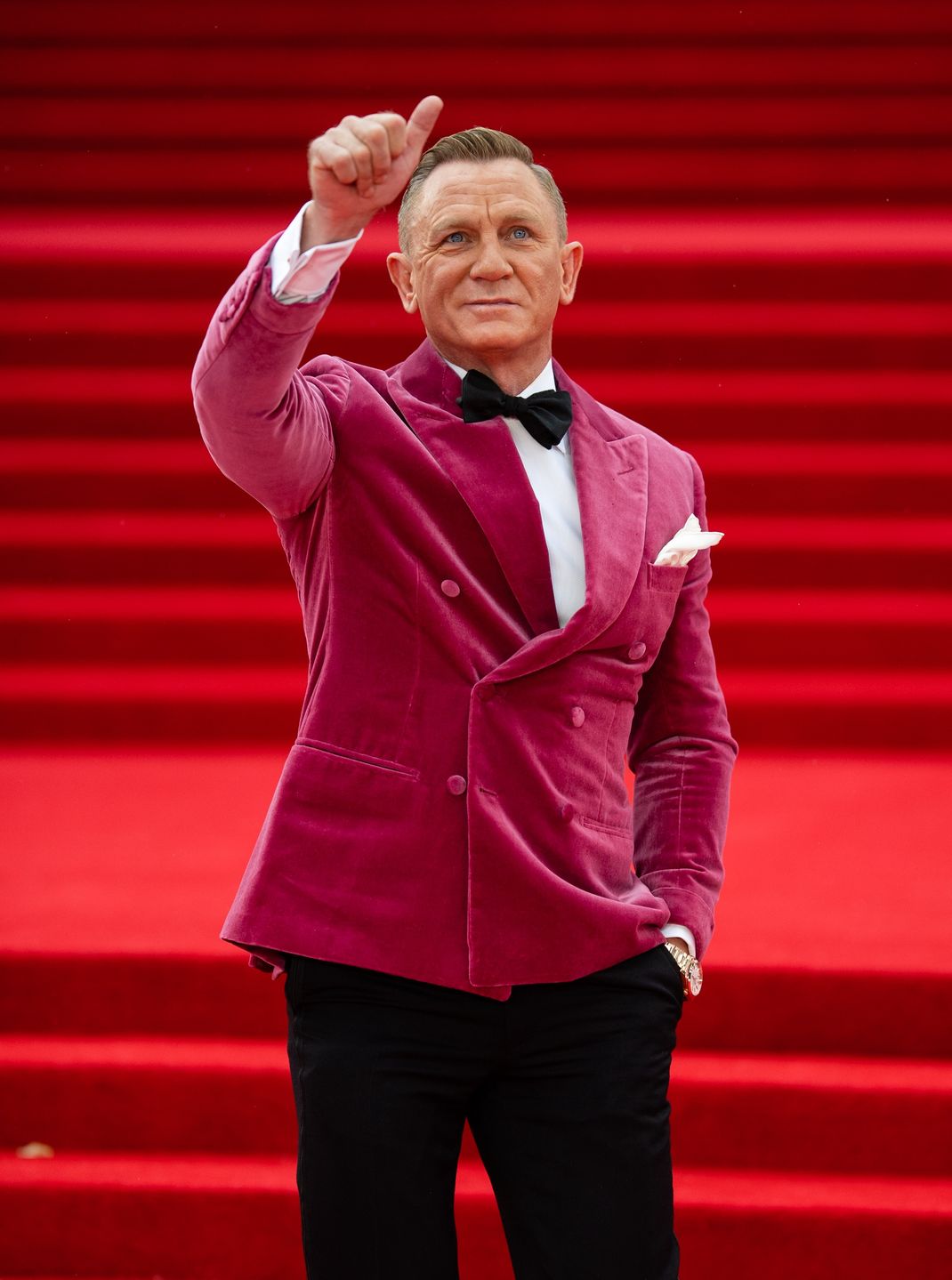 Daniel Craig na premierze "No Time to Die" 