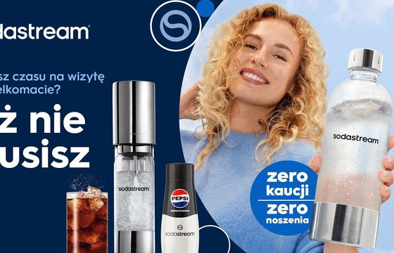 System kaucyjny w nowych reklamach SodaStream
