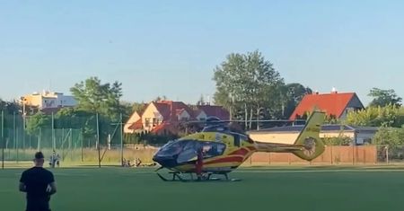 Atak na nastolatka w parku. W akcji śmigłowiec LPR