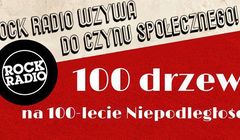 Rock Radio z akcją „100 drzew na 100-lecie niepodległości”