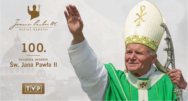 Dokumenty, koncerty, spektakle, specjalna strona i spot. TVP świętuje setną rocznicę urodzin Jana Pawła II