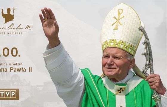 Dokumenty, koncerty, spektakle, specjalna strona i spot. TVP świętuje setną rocznicę urodzin Jana Pawła II