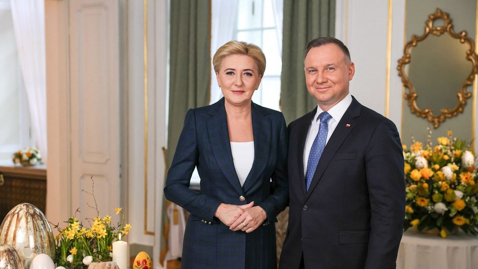 Andrzej Duda i Agata Kornhauser-Duda