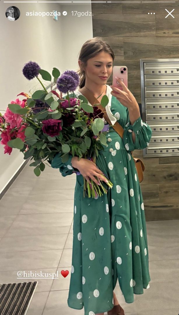 Joanna Opozda zachwyciła w stylowej sukience 