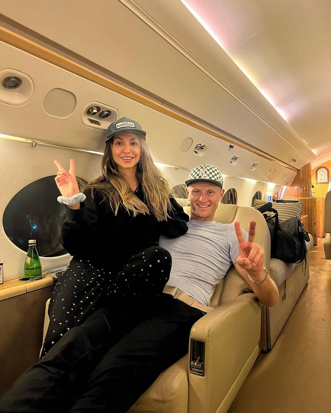 Adrian Meronk z narzeczoną