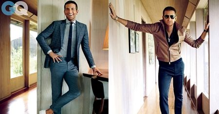 Seksowny Bradley Cooper... bez skarpetek