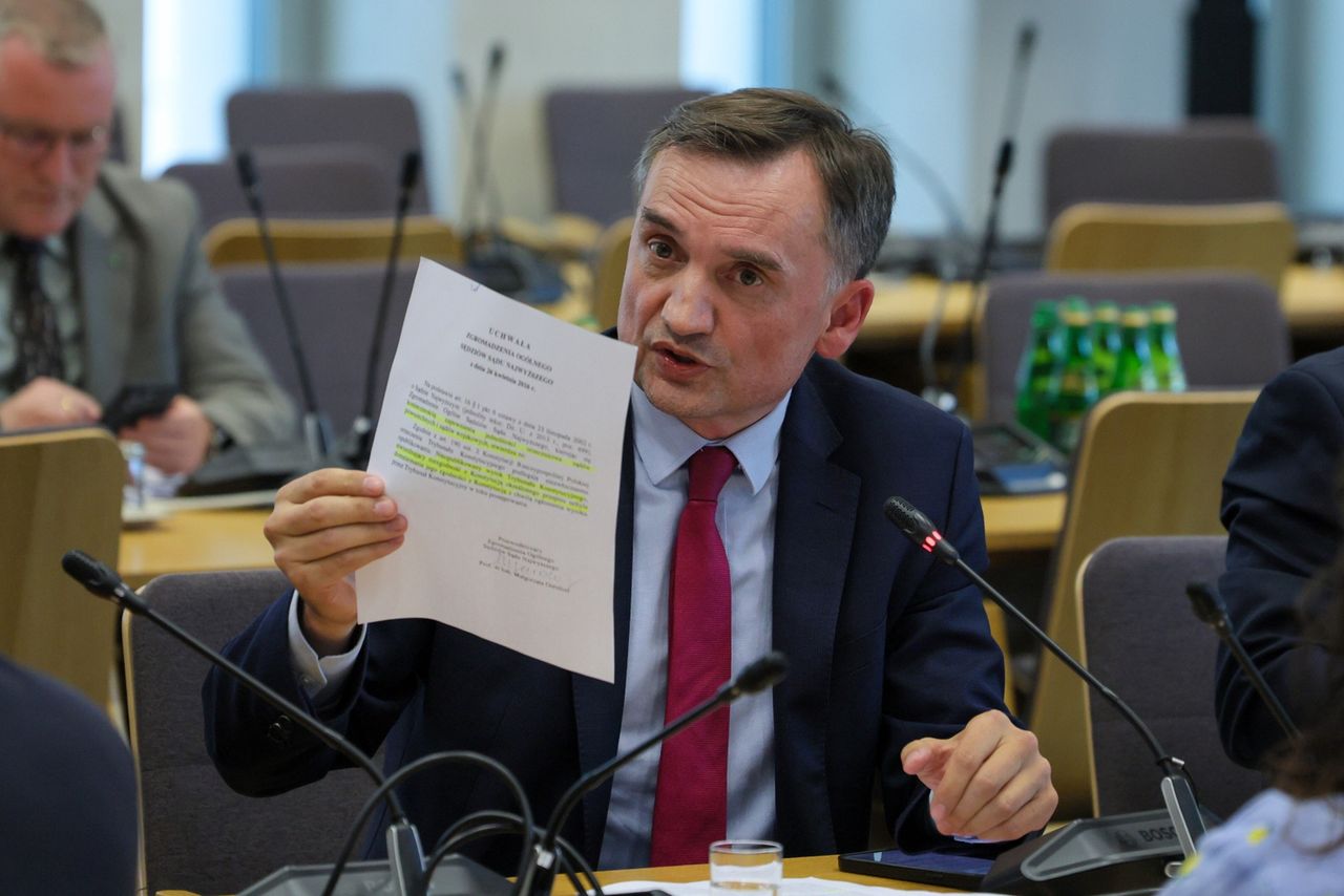 Doprowadzenie Ziobry. Jest decyzja komisji regulaminowej