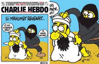 Okładki "Charlie Hebdo": TO ZA NIE ZABILI RYSOWNIKÓW...