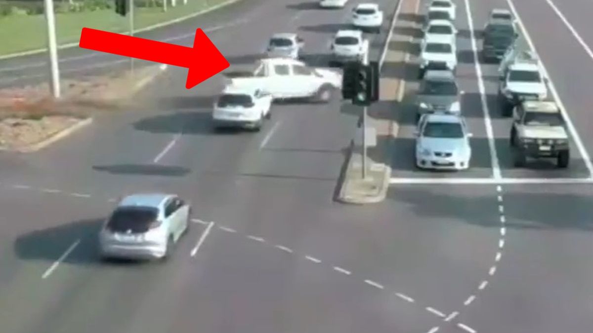 Niebezpieczny wyczyn kierowcy 