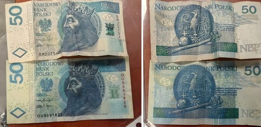 Lipiany: Nieletni wprowadzili do obrotu fałszywy banknot