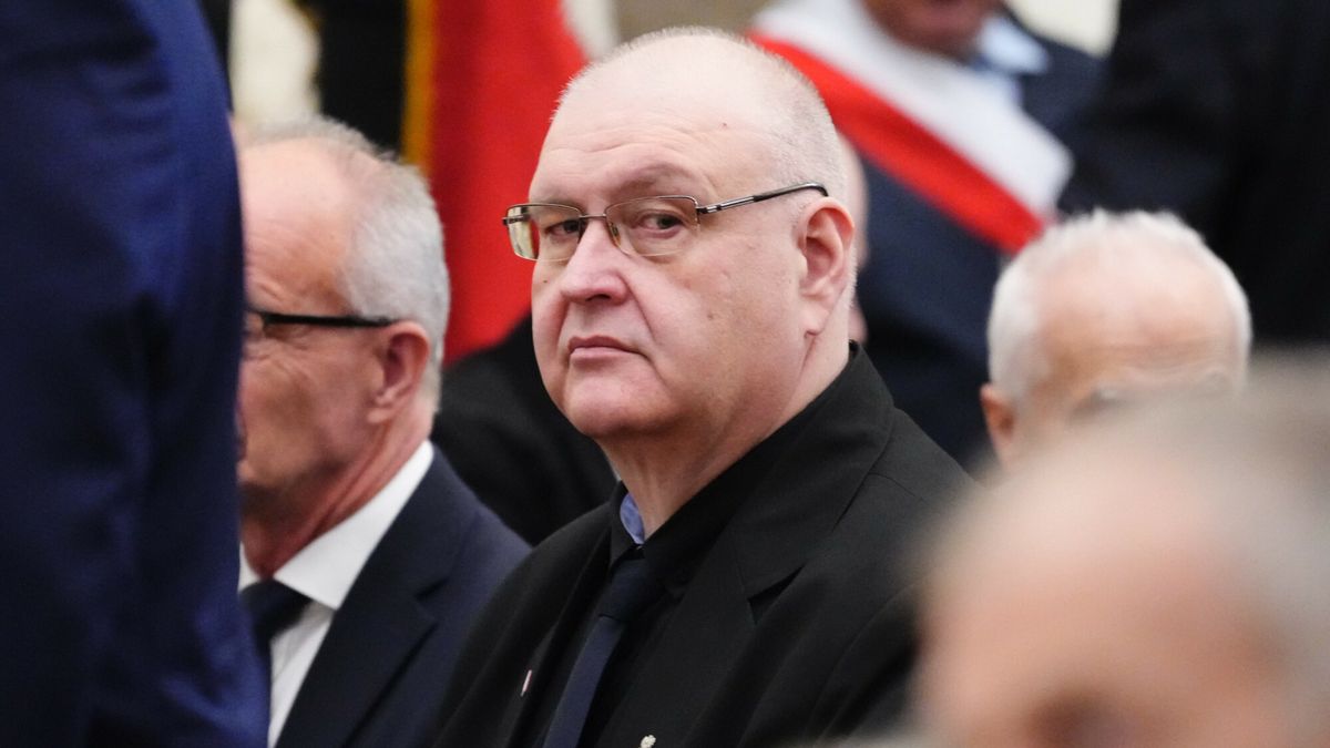 Pogrzeb Bogus?awa Nizie?skiego
29.05.2025 Warszawa Uroczystosci pogrzebowe sp. mjr. Boguslawa Nizienskiego z udzialem prezydenta RP i prezesa IPN fot Marysia Zawada/REPORTER
N/z: Bogdan Swieczkowski
Marysia Zawada/REPORTER