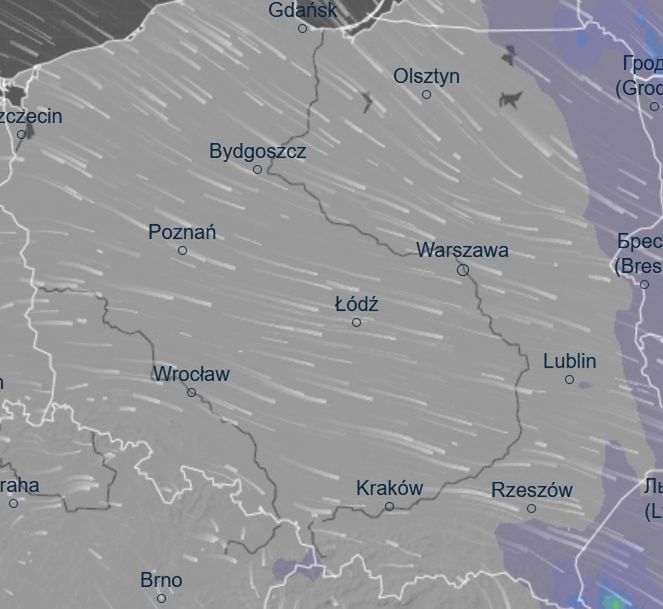 Pogoda. W niedzielę bez zmian. Większość kraju z mrozem, lokalnie popada