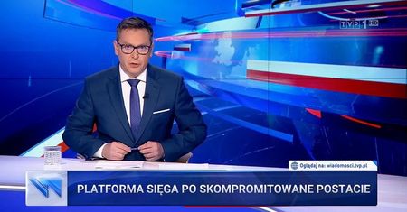 "Wiadomości" zaatakowały swoją byłą gwiazdę. Wystarczył jeden ruch Tuska