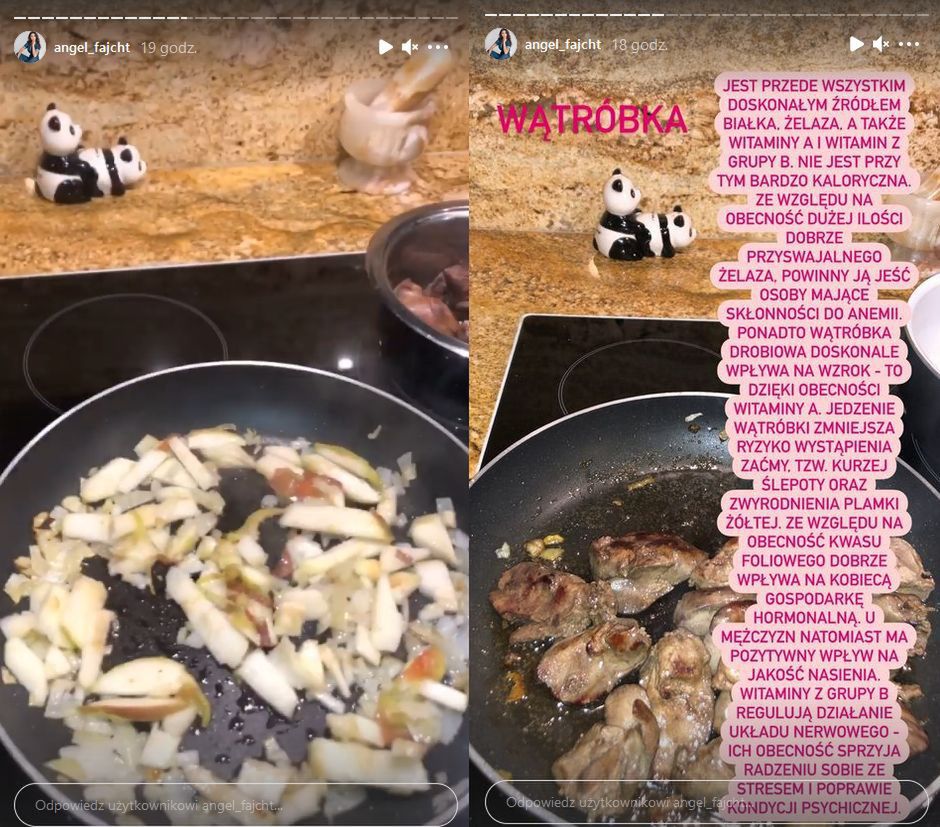 Angelika Fajcht podaje przepis na smażoną wątróbkę