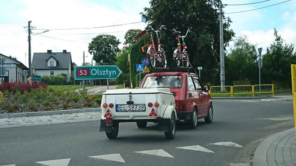 Największy w Polsce zlot Maluchów odbył się w Giżycku. Zjechało się około 350 pojazdów