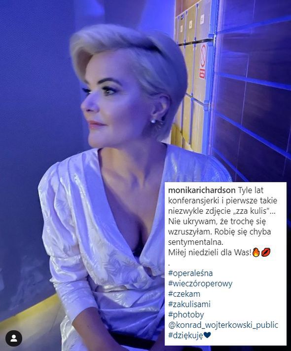 Monika Richardson i jej romantyczne chwile z Konradem Wojterkowskim