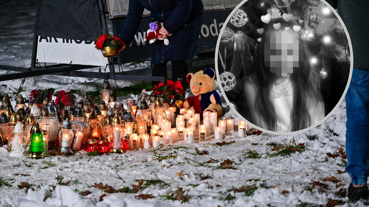 14-latnia Natalia oraz miejsce, w którym konała w Andrychowie.