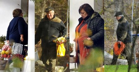 Jesień u Komorowskich w Budzie Ruskiej: Anna targa paprykę, Bronisław czyści chaszcze (ZDJĘCIA)