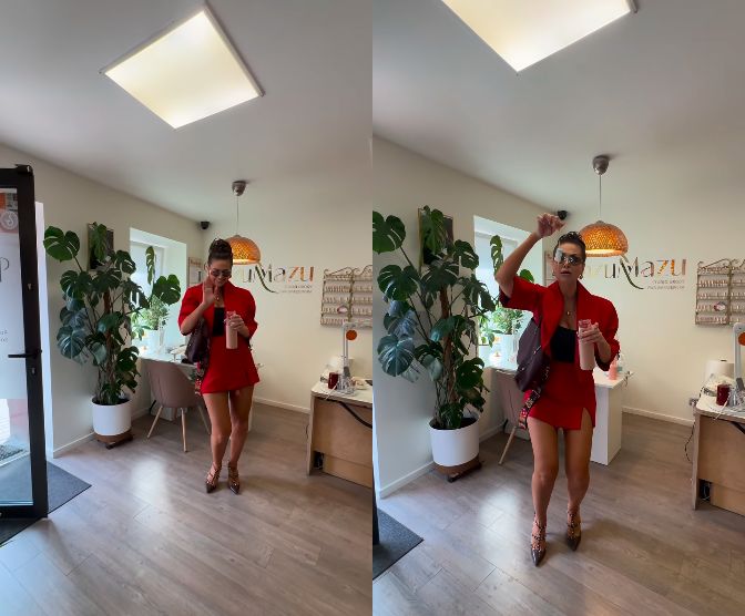 Maja Rutkowski z humorkiem