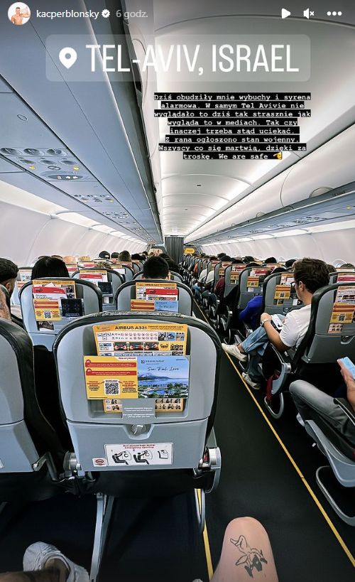 Na zdjęciu: relacja Kacpra Błońskiego