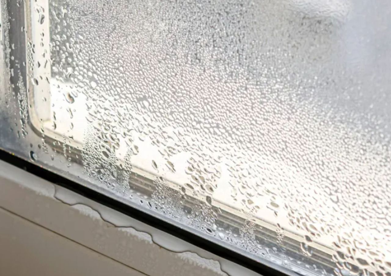 "Steamed-up" windows are a real nuisance in winter.