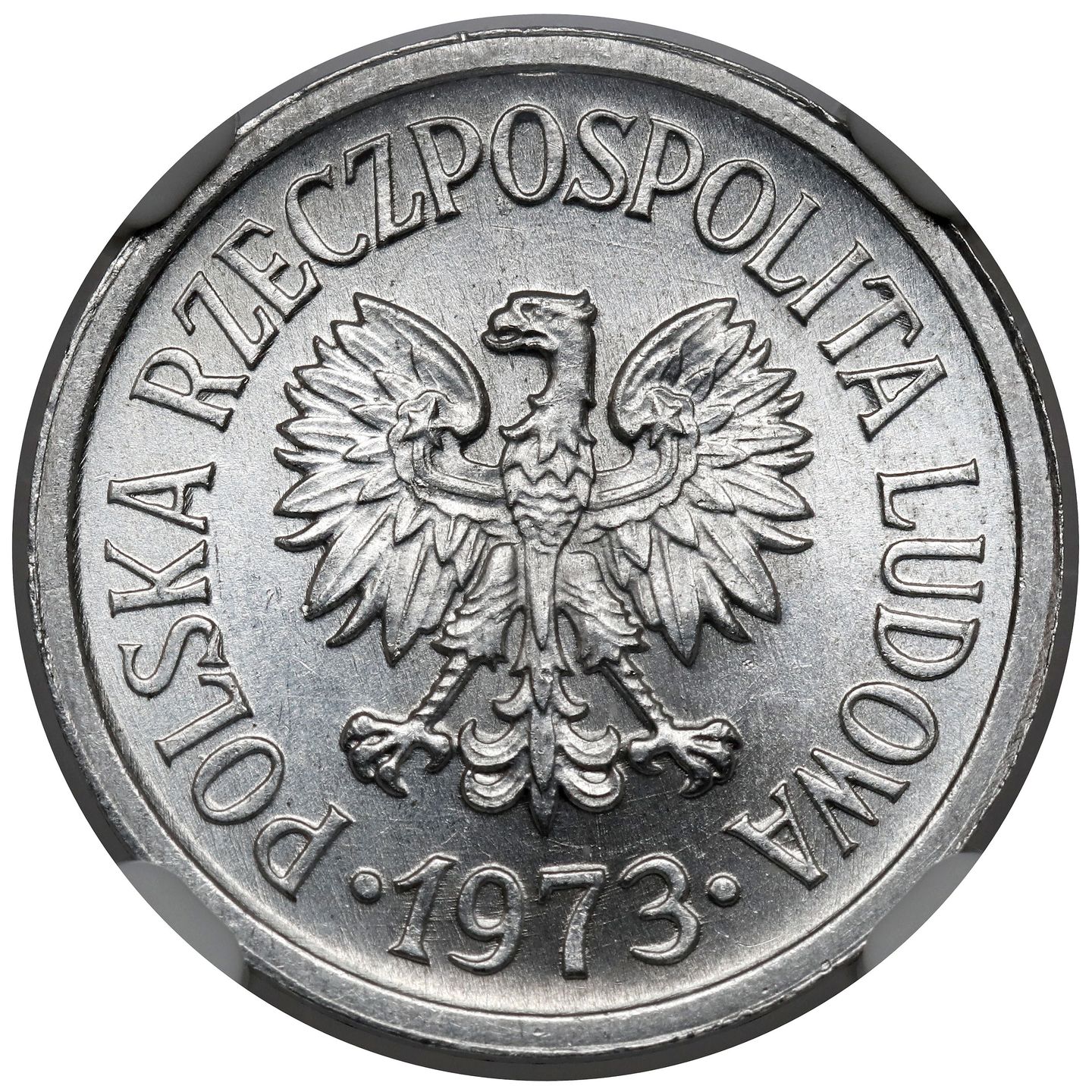 10 groszy z 1973 r., które osiągnęło cenę 33 tys. zł na aukcji