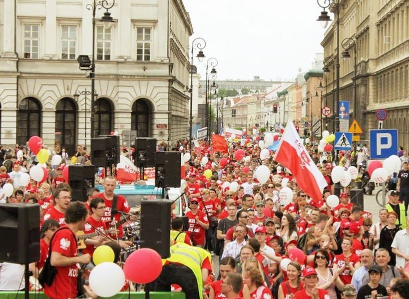 Przez Warszawę przejdzie Marsz dla Jezusa