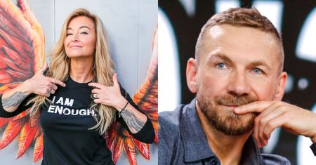 Martyna Wojciechowska z koroną na głowie relacjonuje... opróżnianie mieszkania, w którym mieszkała z Kossakowskim (FOTO)