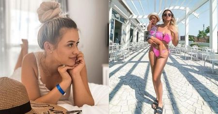 Sylwia Przybysz pozuje w bikini i odpowiada na zachwyty nad swoją sylwetką po ciąży. "Został mi jeszcze brzuszek" (ZDJĘCIA)