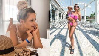 Sylwia Przybysz pozuje w bikini i odpowiada na zachwyty nad swoją sylwetką po ciąży. "Został mi jeszcze brzuszek" (ZDJĘCIA)