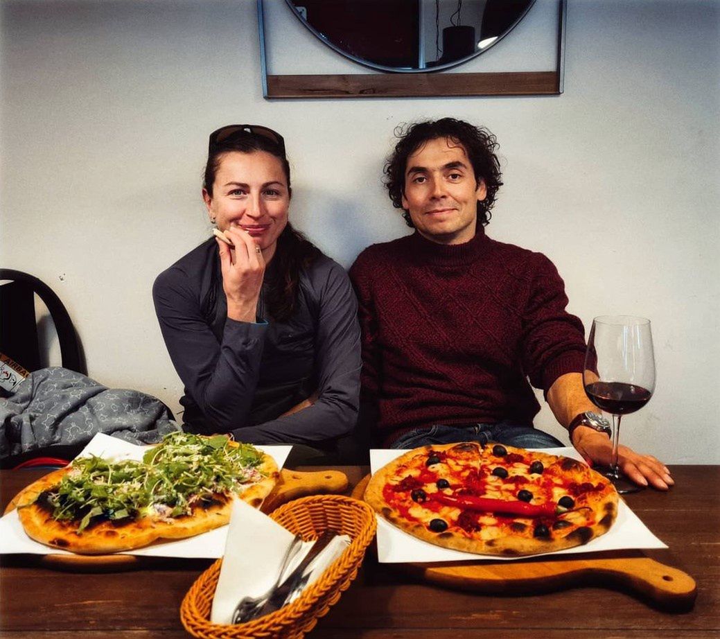 Justyna Kowalczyk i Kacper Tekieli