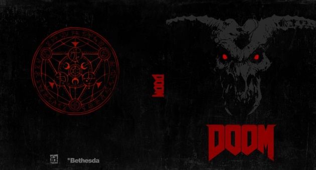 DOOM okładka czarna