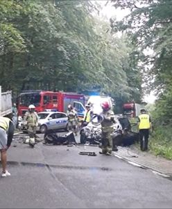 Śmiertelny wypadek. Nie żyje 32-letni kierowca BMW