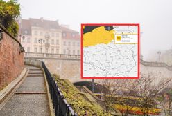 Pogoda na 9 i 10 listopada. Ostrzeżenia przed gęstą mgłą