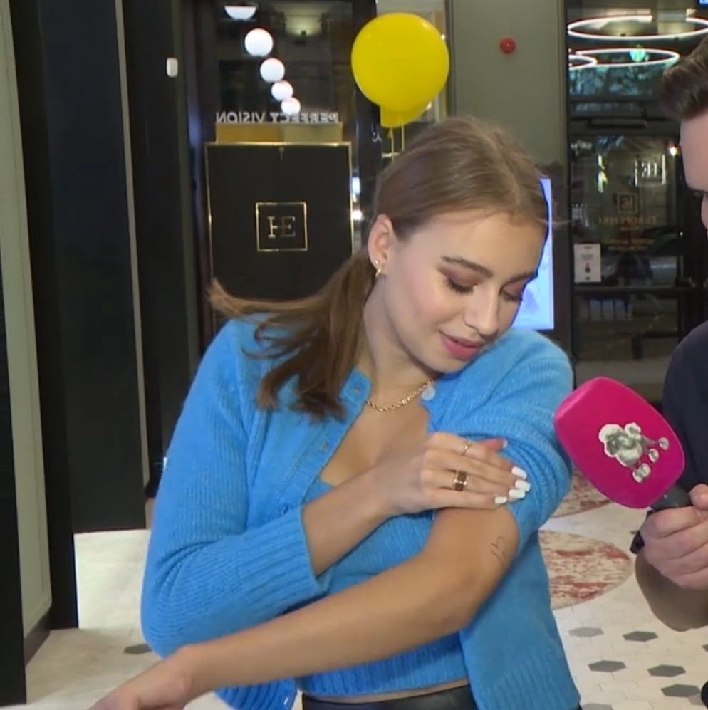 Oliwia Bieniuk chwali się zodiakalnym tatuażem