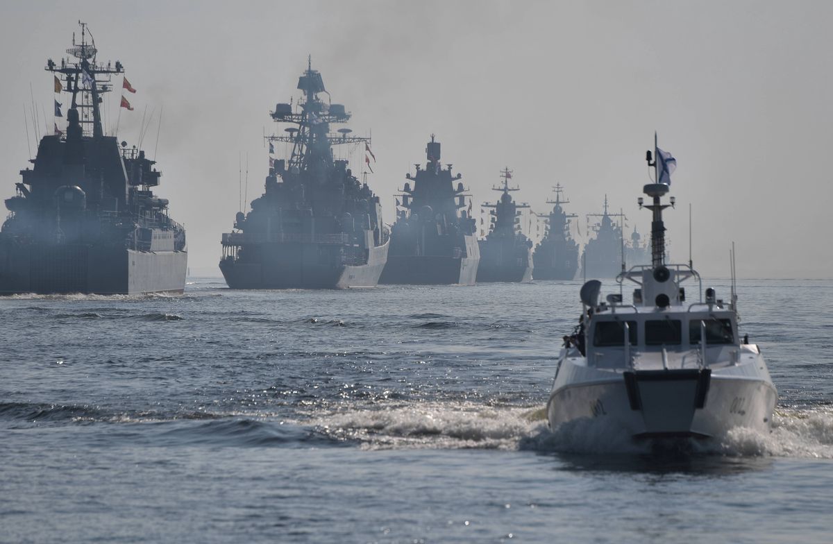 Ćwiczenia Floty Bałtyku odbywają się w tym samym czasie co manewry Baltops 22 