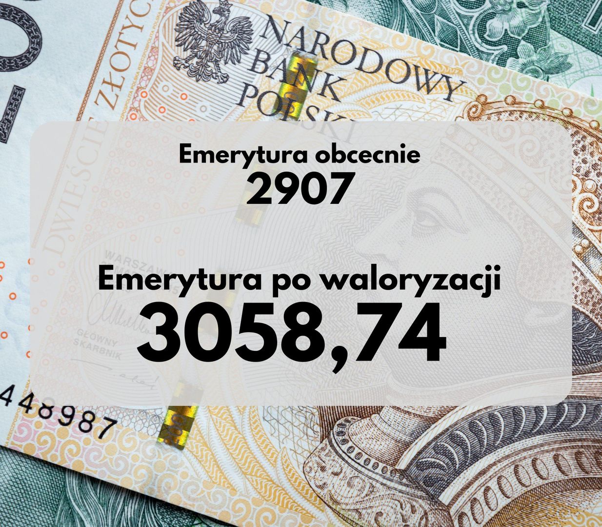 Podwyżki dla emerytów. Waloryzacja emerytur 2025