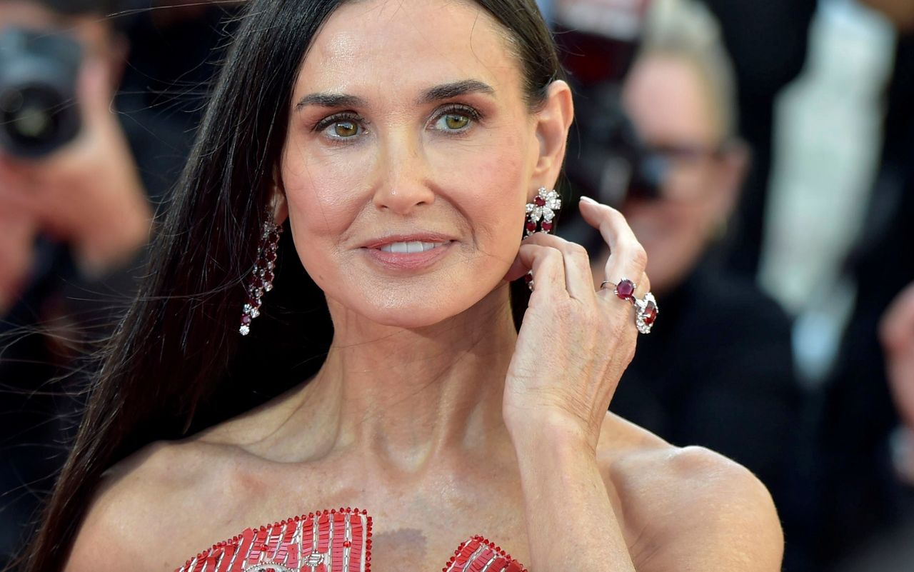 The return of Demi Moore: Timeless elegance at Cannes' grand stage