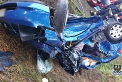 Koszmarny wypadek w Głuszycy. Nie żyją dwie młode osoby