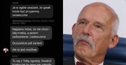 Niewzruszony Janusz Korwin-Mikke komentuje słowa członków swojej partii o gwałcie: "TROCHĘ PRZESADZILI"