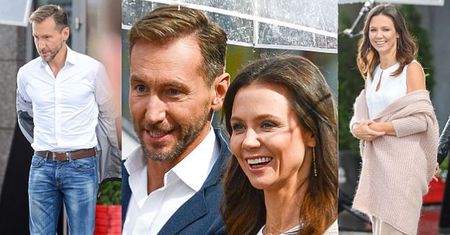 Kinga Rusin i Piotr Kraśko kręcą reklamówkę (ZDJĘCIA)