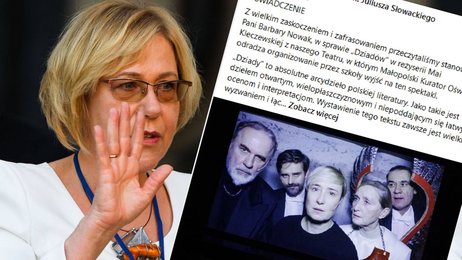 Barbara Nowak w czerwcu 2021 podczas miesięcznicy pogrzebu pary prezydenckiej 